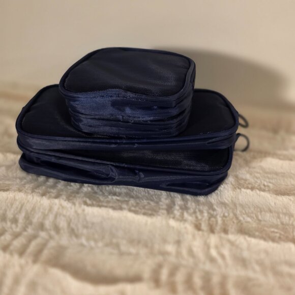 4pcs Travel Transparent Mesh Cosmetic Bag Set - Picture 3 of 4